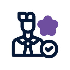 professional duotone icon. Sleek and modern vector icon for websites, mobile apps, marketing materials, and corporate design. Fully scalable and ready to use.