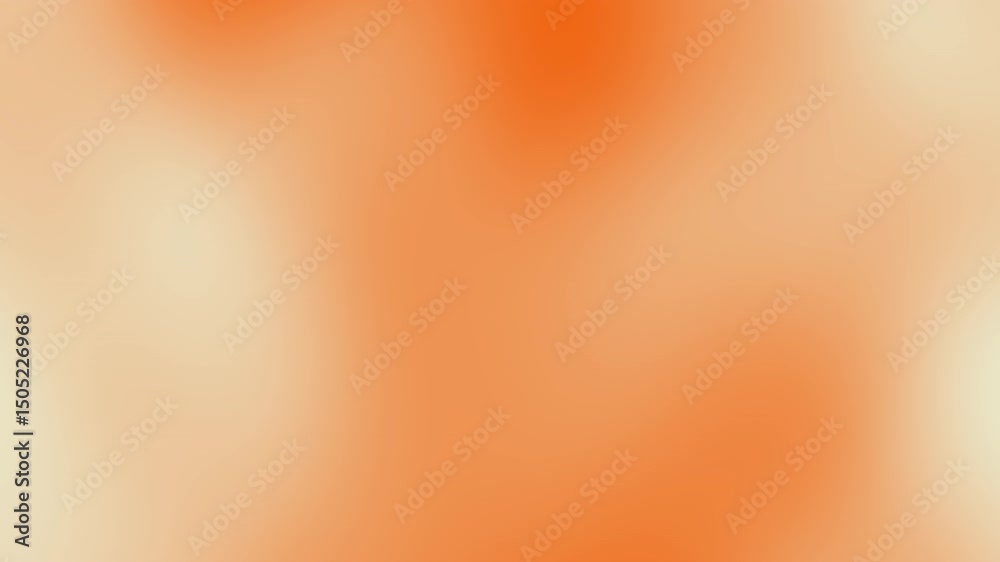Poster a soft orange abstract gradient background with gentle color transitions and a smooth, modern appear