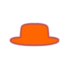 Shilouttes Hats Orange