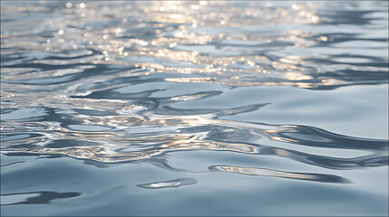 水面に反射する光