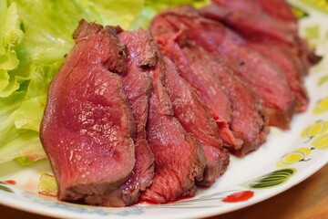 自宅で作ったローストジビエ