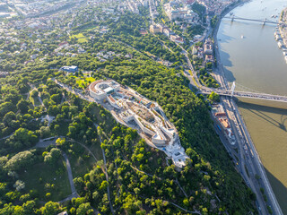The Citadel of Budapest in 2025 under construction, Citadella, Budapest - Hungary