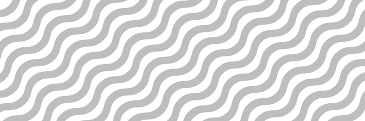 Seamless Wave Pattern, Hand drawn water sea vector background. Wavy beach print, curly grunge paint lines, eps 10