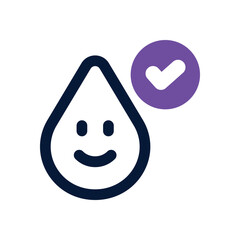 good cholesterol duotone icon. Sleek and modern vector icon for websites, mobile apps, marketing materials, and corporate design. Fully scalable and ready to use.