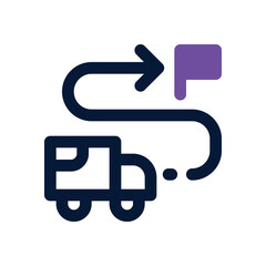 tracking duotone icon. Sleek and modern vector icon for websites, mobile apps, marketing materials, and corporate design. Fully scalable and ready to use.