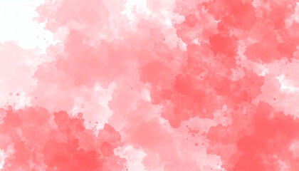 Fototapeta premium Abstract Watercolor Background with Red Brush Paint Splashes for Vibrant Artistic Designs