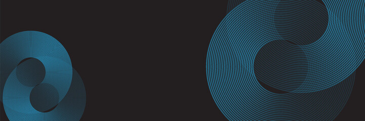 black geometric abstract background overlapping layers on bright space with line effect decoration.