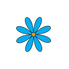 flower and butterfly