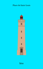 Phare du m&ocirc;le Saint-Louis, S&egrave;te