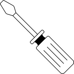 Screwdriver Tool Symbol