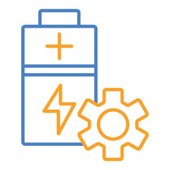 Fototapeta premium Battery Icon