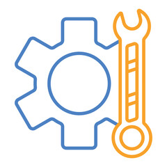 Fototapeta premium Setting Icon