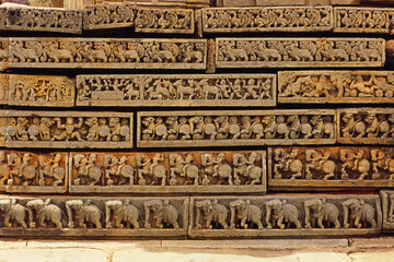 Mahabharata episode , Halebid Halebidu , Karnataka , India