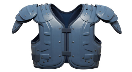 Isolated American Football Shoulder Pad © Anna