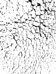 Abstract grunge black and white distressed texture overlay effect design element, noise background