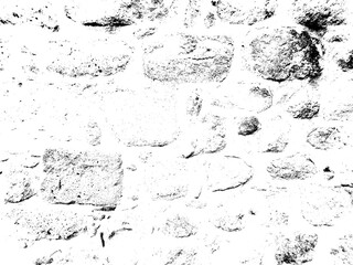 Abstract grunge black and white distressed texture overlay effect design element, noise background