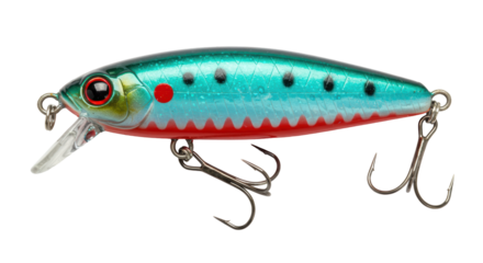 Isolated Fishing Lure