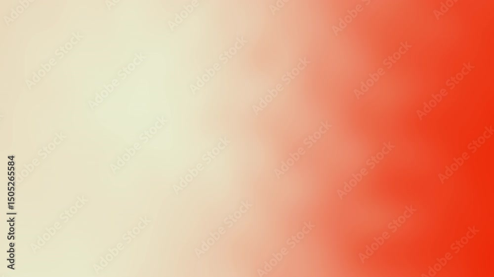 Poster a soft abstract gradient background blending cream and red shades with a smooth, flowing texture, ab