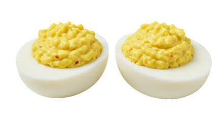 Isolated Deviled Eggs