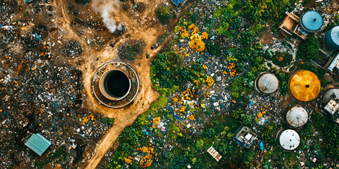 Waste to Energy Plant Operating Renewable Power Production