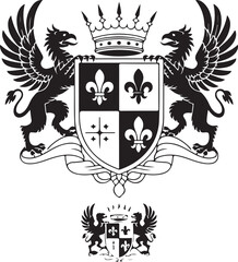 Fototapeta premium Royal Crown SVG – King & Queen Silhouette for Crafts & DecorElegant Crown Clipart – Luxury Design for Cricut & Fashion PrintsPrincess Tiara SVG – Fairytale Crown Graphic for Invitations & Shirts