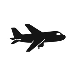 Fototapeta premium airplane silhouette vector