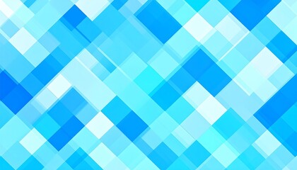 Abstract Blue Geometric Pattern.