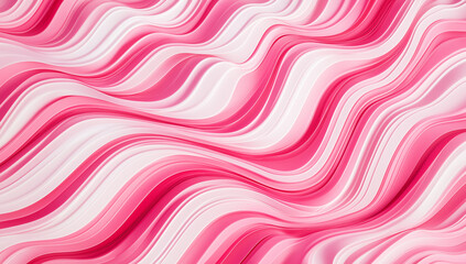 Soft Pink Abstract Background with Wavy Lines and Gentle Light Effects, Featuring Pink, White, and Violet Curves in a Pastel Gradient for Elegant and Modern Design Projects