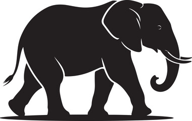elephant icon illustration