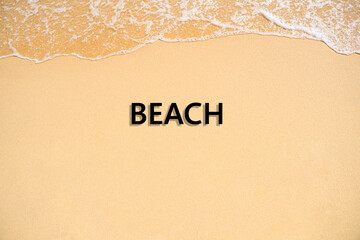 Beach background, suitable for sunbathing, travel, warm sunlight.