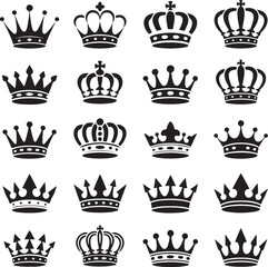 Royal Crown Silhouette SVG – King & Queen Clipart for Cricut and Printing

Elegant Crown Outline PNG – Princess Tiara Vector for DIY Crafts

Vintage Crown Silhouette Bundle – Digital Royalty Clipart f