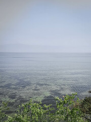 Stunning view of Pucka Bay part of Baltic Sea.