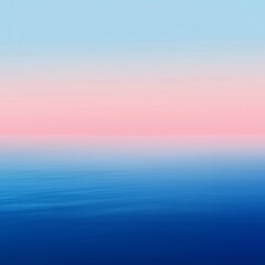 Obraz premium sea sunset minimalism