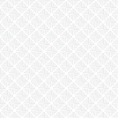 Vector seamless pattern. Modern stylish texture. Repeating geometric square tiles with thin line. Monochrome on white background. Trendy graphic design.