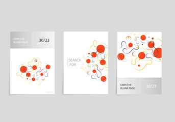 Colorful template banner with gradient color. Design with liquid shape