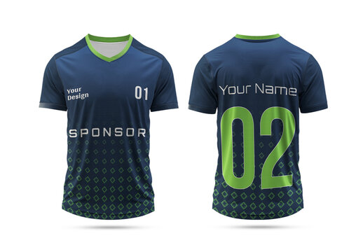 Sports Tournament Team Jersey Design Template