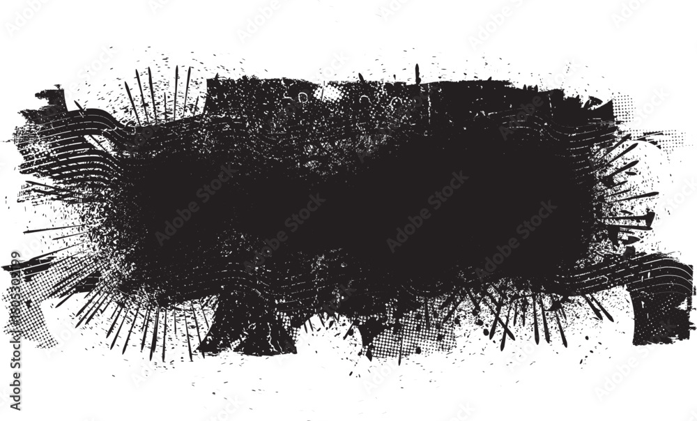 Poster ink splashes for speckle effect .Set of Black Spray Blot of Ink. Place blobs, stains and splats in this pack over any object to create grunge effect .Spray paint drips .abstract vector.
