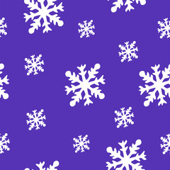  Purple Snowflake Pattern