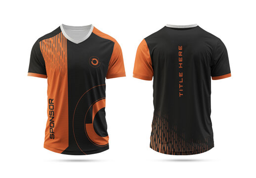 Half Sleeve Sports Jersey Design For Team