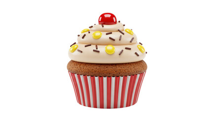 Isolated Cupcake