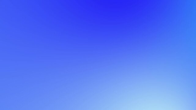 Abstract blue gradient animated background. Animation of abstract texture seamless looping. Soft blurred blue gradient banner template. Summer presentation background in 4K
