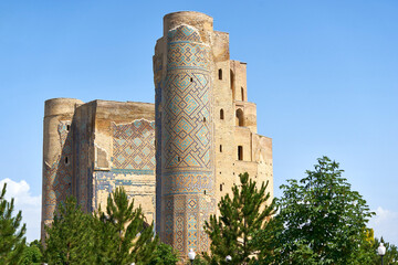 Ruins of Ak-Saray Palace in Shahrisabz