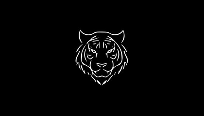 Tiger tattoo vector 