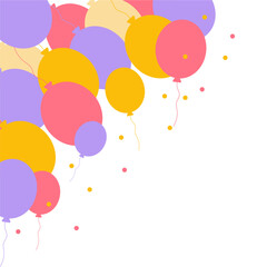 Birthday Balloons Corner