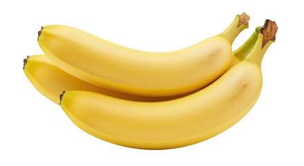 Isolated Bunch of Bananas