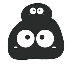 funny cartoon monster © hellomonday