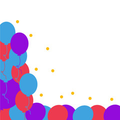 Birthday Balloons Corner