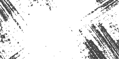Grunge Brush strokes Background. Black Brush strokes isolated on white background. Grunge texture Background. Abstract Black and white grunge texture.
