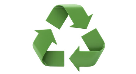Obraz premium Isolated Recycling Symbol