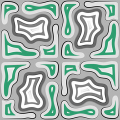 Organic Abstract Seamless Pattern Design